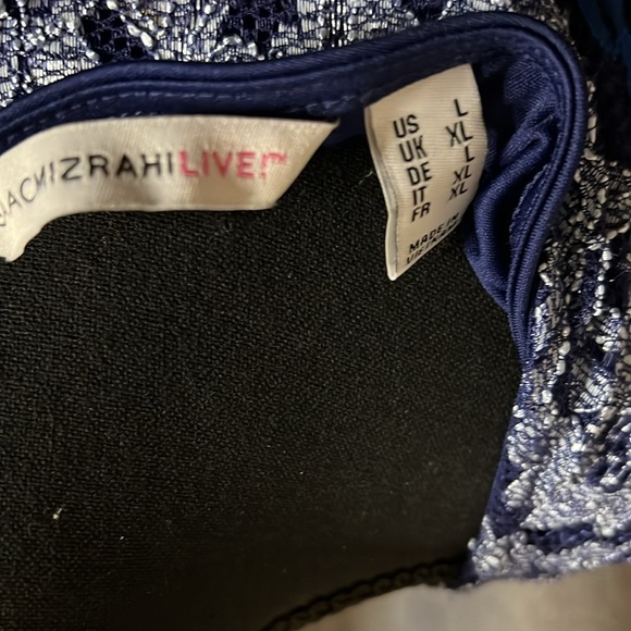 Blue lace dress - Picture 5 of 6